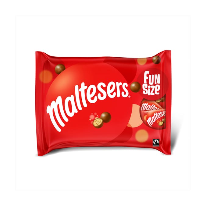 Maltesers Chocolate Fun Size Bags Multipack 214g