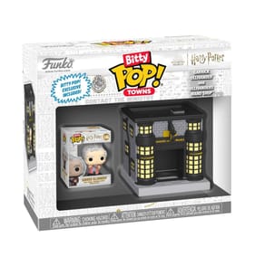Funko Bitty Pop! Towns Harry Potter Mini Vinyl Figure Set - Garrick Ollivander & Ollivanders Wand Shop