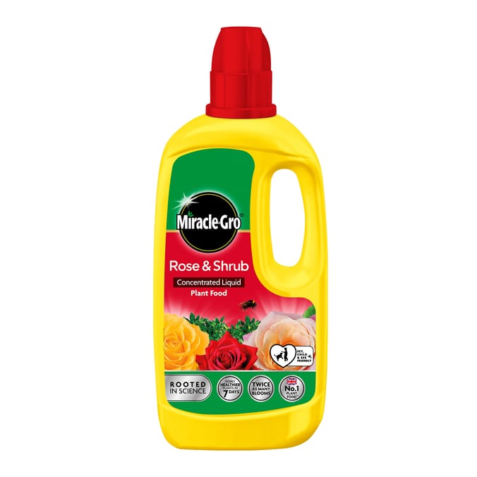 Miracle-Gro Rose & Shrub Concentrated Liquid Plant Food 800ml