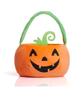 Hallow Scream Halloween Plush Bucket - Pumpkin