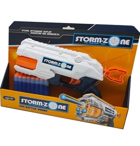 Storm-Zone Gun Battle Series Toy White