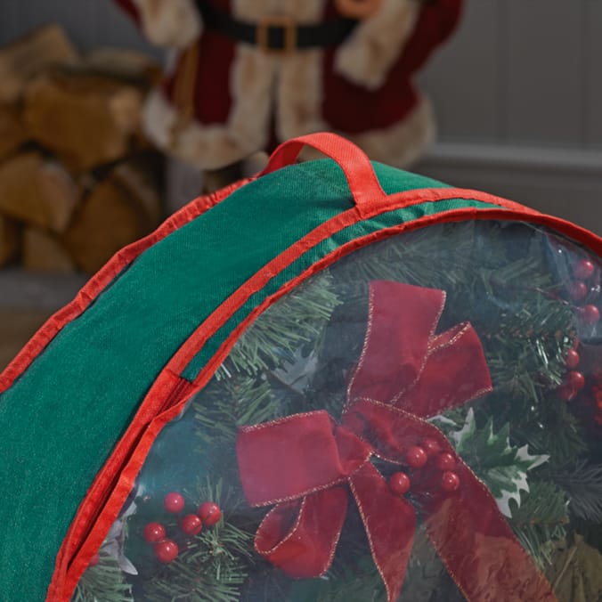 Festive Feeling Large Wreath Storage Bag