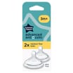 Tommee Tippee 2 Medium Flow Teats 3m+