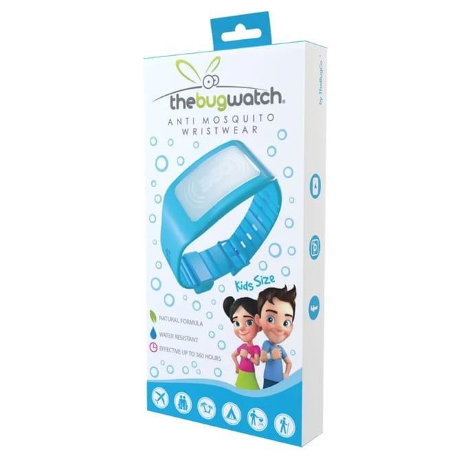  The Bug Watch Kids Wristband  - Blue 