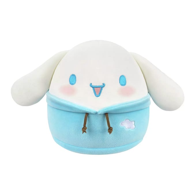 Squishmallows Original Sanrio 8" Plush - Hoodie Cinnamoroll