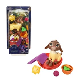 Disney Wish Valentino & Star Set with 2 Figures & 6 Accessories, Goat Figure Bends Back Legs