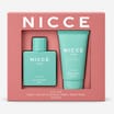 Nicce Icon For Her Eau De Toilette & Body Wash Gift Set - Lychee Amber & Vanilla 