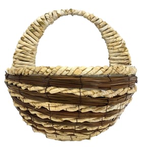 Jardin Corn Leaf Rope & Ferm Wall Hanging Basket