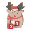 Sleigh Bells Wooden Countdown Advent - Reindeer
