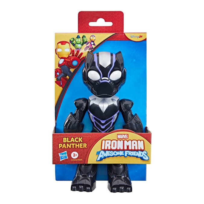 Marvel Iron Man and His Awesome Friends Supersized Action Figure 9" - Black Panther