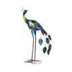 Firefly Metal Peacock Solar Light 