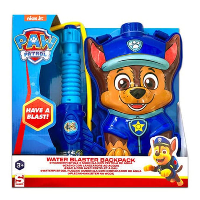 Paw Patrol Water Blaster Backpack - Chase