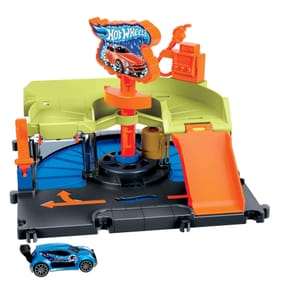 Hot Wheels City Downtown Express Car Wash Playset
