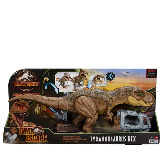 Jurassic World Stomp & Escape Tyrannosaurus Rex Dinosaur Toy