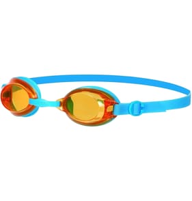 Speedo Jet Junior Goggles - Blue (w/ Orange Lenses)