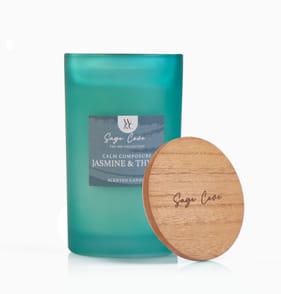Sage Cove Scented Candle Jar 440g - Calm Composure