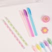 Scribble Pop Shop Stationery Wallet Flower