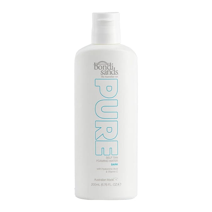 Bondi Sands Pure Self Tan Foaming Water 200ml - Dark