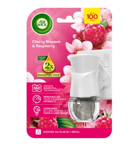 Air Wick Electrical Plug In 19ml - Cherry Blossom & Raspberry