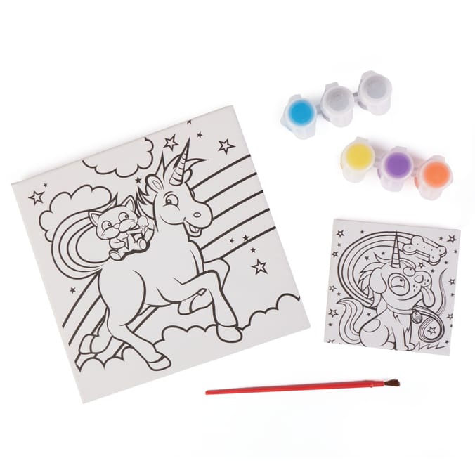 Crayola Canvas Set - Unicorn