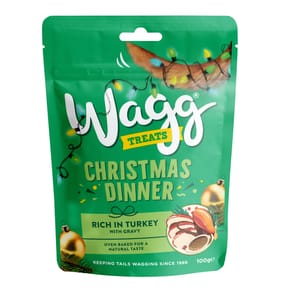 Wagg Treats Christmas Dinner 100g