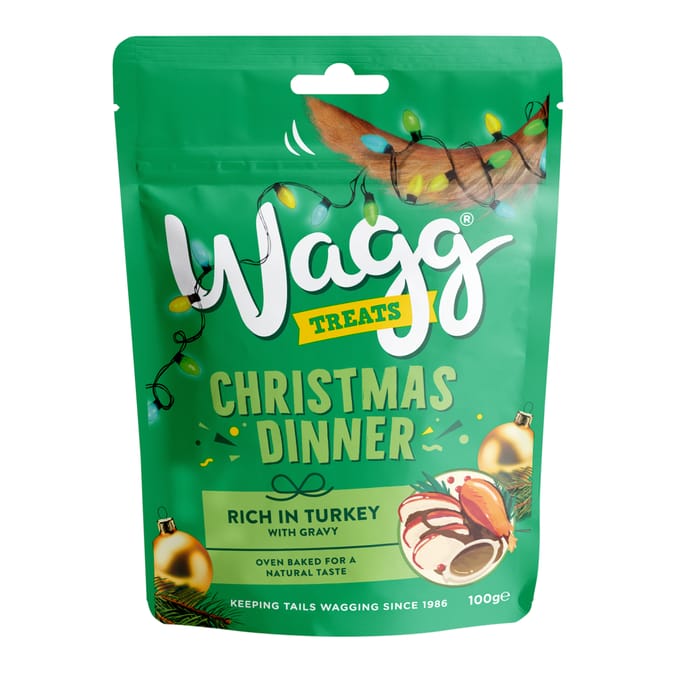 Wagg Treats Christmas Dinner 100g