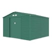 StoreMore Lotus Hypnos Apex Metal Shed 11x10.5ft - Green