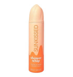 Sunkissed Shower Whip Shower Foam 250ml - Peaches & Cream   