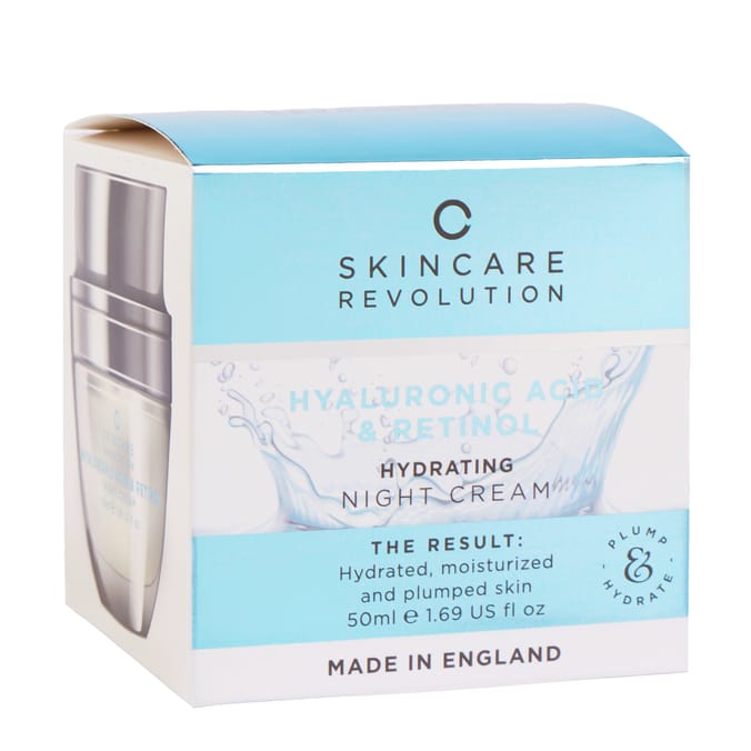 Revolution Hyaluronic Acid & Retinol Night Cream 50ml