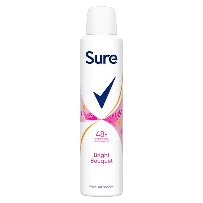 Sure Anti-perspirant Aerosol Bright Bouquet 250 ml