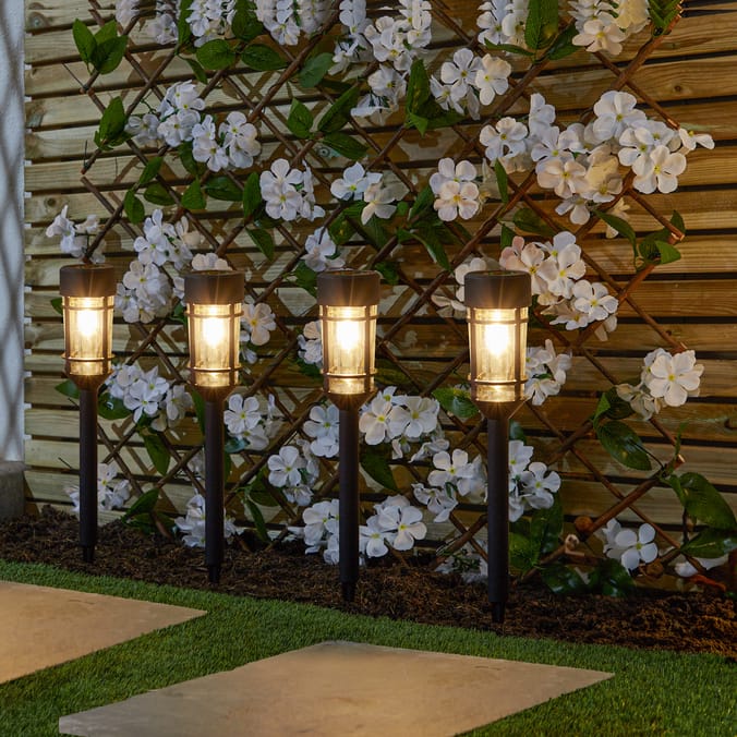 Firefly 4 Pack Filament Bulb Solar Lights