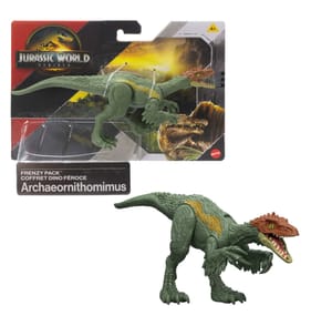 Jurassic World Rebirth Frenzy Pack Archoeornithomimus Dinosaur Figure