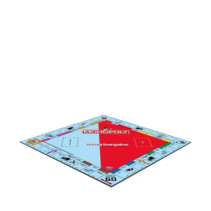 Hasbro Gaming Monopoly Board Game - Home Bargains Edition