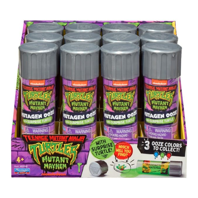 Teenage Mutant Ninja Turtles Movie Mutagen Ooze Blind Canister with Surprise Turtle