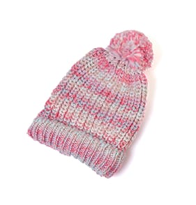 The Winter Warmer Collection Pink Pom Pom Hat
