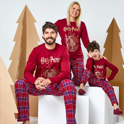 Harry Potter Men's Long Sleeve Pyjama Set | Home Bargains