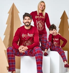 Harry Potter Ladies Long Sleeve Pyjama Set