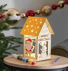 Sleigh Bells Paint Your Own Light-Up Lantern