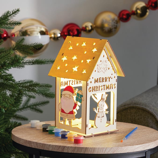 Sleigh Bells Paint Your Own Light-Up Lantern