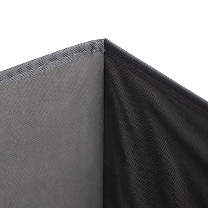 Home Solutions Large Storage Basket - Grey