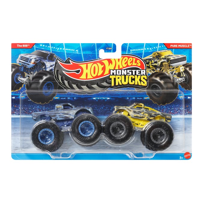 Hot Wheels Monster Trucks 2 Pack FYJ64