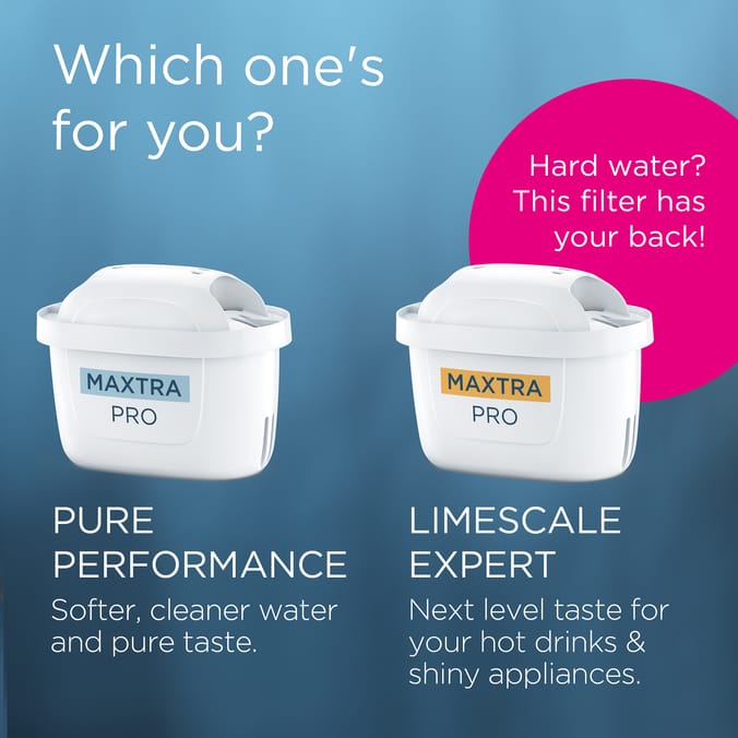 Brita Maxtra Pro Pure Performance Water Filter Cartridge - 2 Pack