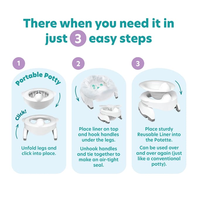 Potette Max 3-in-1 - Potty