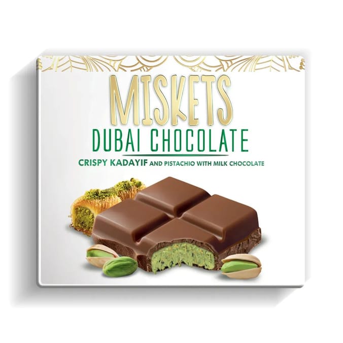 Miskets Dubai Style Chocolate 100g