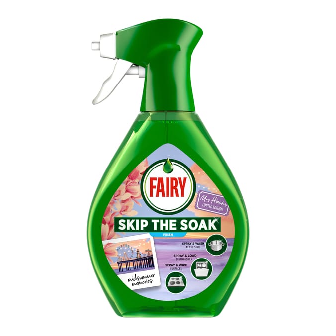 Fairy Skip The Soak Power Dish Spray Fresh 650ml