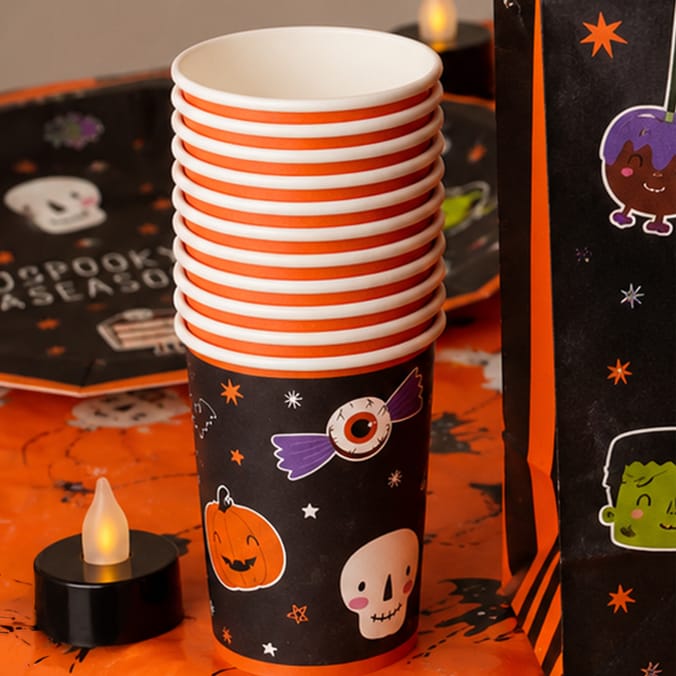 Hallow Scream Paper Cups 10 Pack