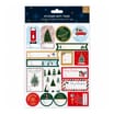 Festive Feeling Sticker Gift Tags 3 Sheets - Village