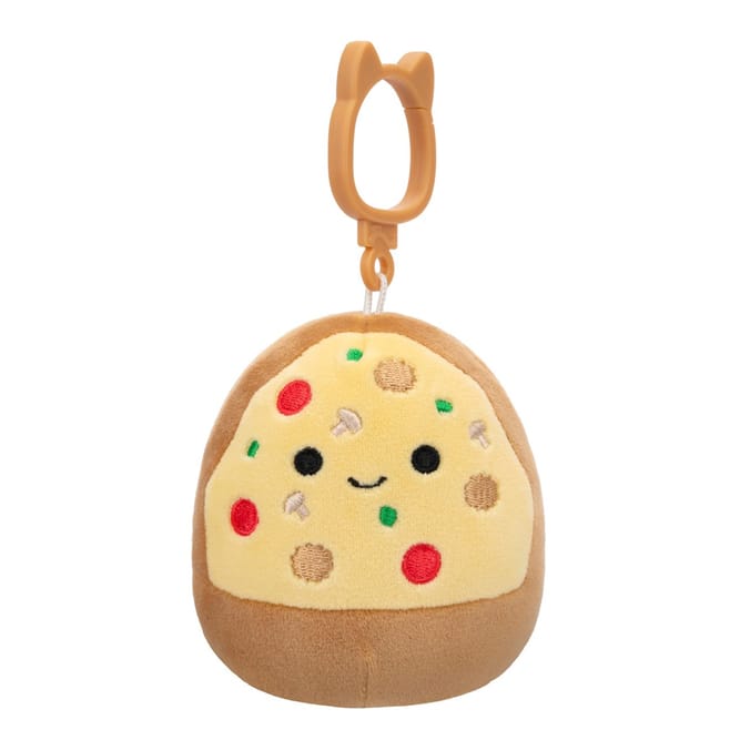 Squishmallows Clip-On Plush - Chea The Supreme Pizza Slice