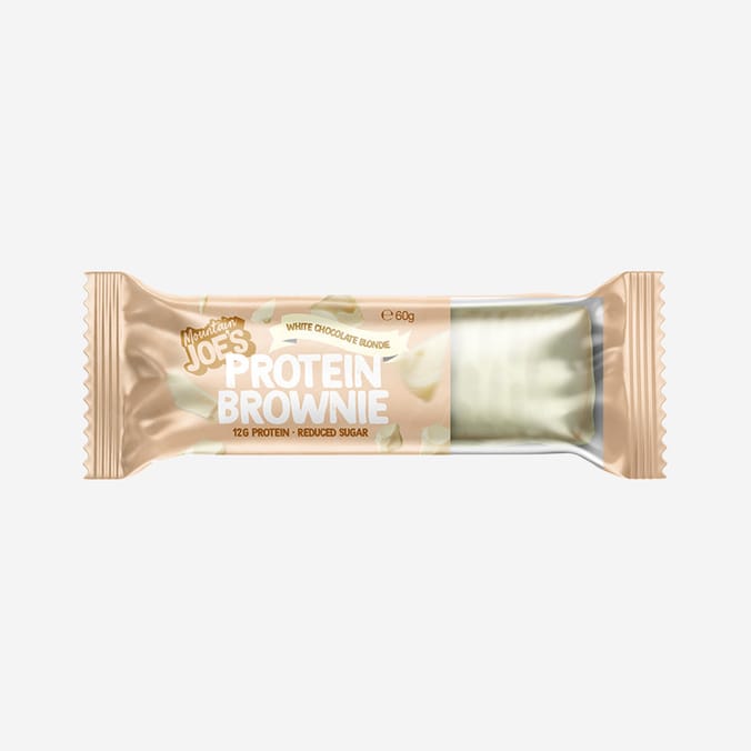 Mountain Joe's Protein Brownie 10x 60g - White Chocolate Blondie