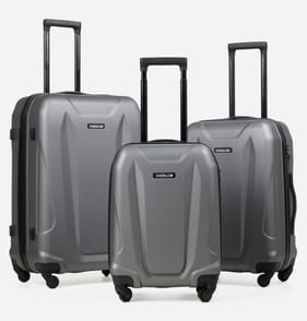 Overlow Suitcase Set Of 3 - Grey